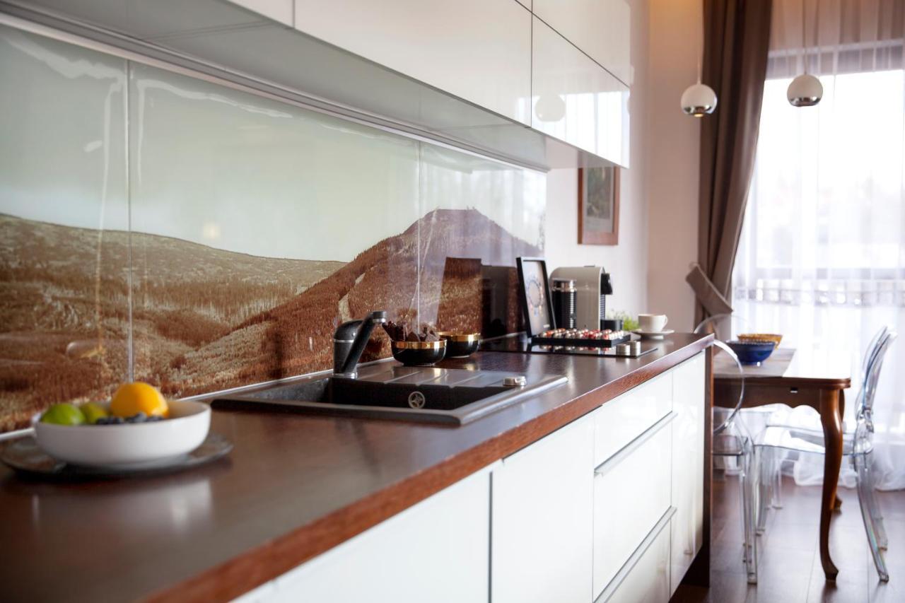 Apartament Panorama Gor - Centrum Miasta Z Widokiem Na Szrenice Szklarska Poręba Kültér fotó